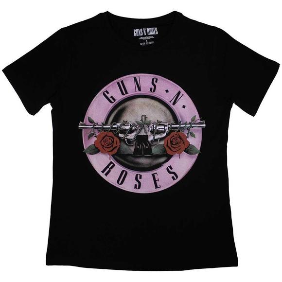 Other - Guns N Roses Womens T-Shirt Classic Logo Black